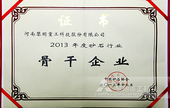 黎明重工·2013砂石年會(huì)骨干企業(yè)榮歸之途
